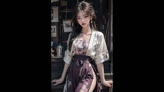 AI绘画：美雅古风装 #ai #beauty #古风美女