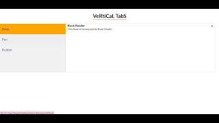 How to create Vertical Tabs Using HTML CSS & JavaScript | Responsive Vertical Tab