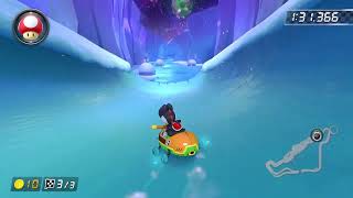 3DS Rosalina's Ice World [150cc] - 1:55.742 - 1:52 (Mario Kart 8 Deluxe World Record)