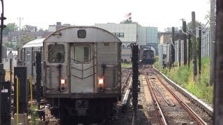 ᴴᴰ R32 via the L Returning from the Car Wash Passing East 105th Street