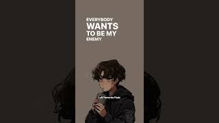 Imagine Dragons & JID - Enemy (Lyrics shorts) oh the misery everybody wants to be my enemy