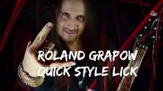 ROLAND GRAPOW Quick Style Lick 22