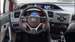 2012 Honda Civic LX POV Test Drive 0-60 Turlock California