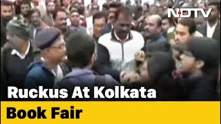 Left, BJP Supporters Clash At Kolkata Book Fair