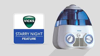 Vicks Starry Night Humidifier V3700 - Features