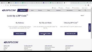 ZIP Code™ Lookup USPS WebNavigatorBrowser 2023 09 29 22 22 24