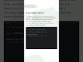 Array flatMap() Method | #javascript