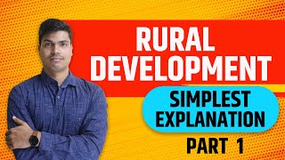 Rural development class 12 | Part 1 | Indian economic development | Simplest explanation with Notes
