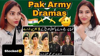 Indian reacts to 8 best Army drama of Pakistan