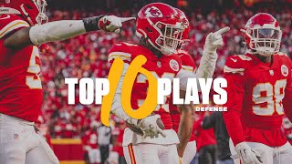 Chiefs Top 10 Defensive Plays from 2021 Season | Kansas City Chiefs