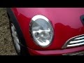 How to remove headlights in Mini Cooper