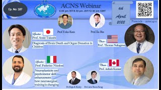 ACNS Webinar - Apr 6- Brain Death \u0026 Organ Donation in Children \u0026 Neurosurgical Training