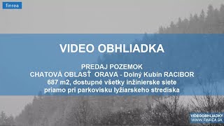 Hľadáte pozemok pod chatu v srdci lyžiarskeho strediska na Orave? Tu ho máte! Predaj pozemku Racibor