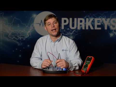 How do you measure millivolts?