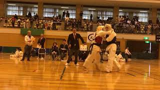 第３９回愛知県硬式空手道選手権大会  有段軽量決勝１