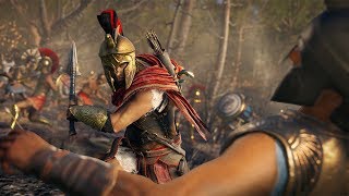 Assassin's Creed Odyssey: Using New Combat Abilities in a Massive Battle - E3 2018