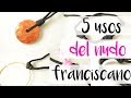 5 formas de hacer nudos franciscanos que quizás no conoces #167 😍😍