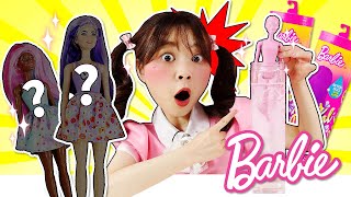 Barbie color reveal doll with 7 surprises  | Xiaoling toy