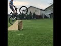 Sending the Sam Pilgrim 3ft kicker on the free bike