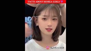 3 amazing facts about south korean girls 🤗🇰🇷|#shorts #factaboutsouthkorea