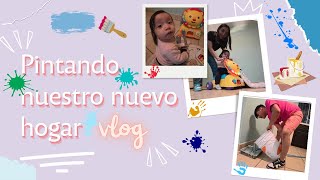 VLOG #3 PINTANDO NUESTRO NUEVO HOGAR🖌️🎨🏠