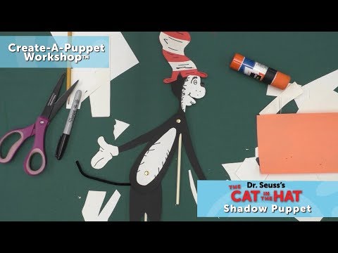 Create-A-Puppet Workshop: Cat in the Hat Shadow Puppet Create-A-Puppet Workshop: Cat in the Hat Shadow Puppet