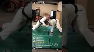 Ryron Gracie taps Rener Gracie