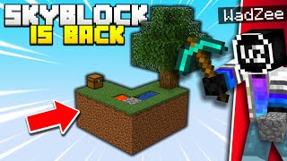 Minecraft Skyblock is BACK!