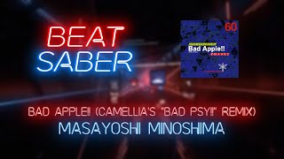 Beat Saber | Calvin | Masayoshi Minoshima - Bad Apple!! (Camellia Remix) [Expert+] #12| 92.4%