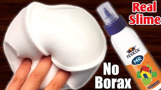 NO BORAX FEVICOL SLIME😱 How to make Fluffy Slime with Fevicol without Clear Glue and Borax Activator