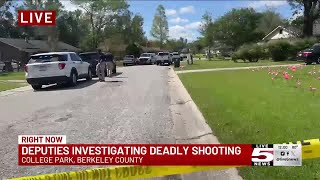 VIDEO: Berkeley Co. deputies investigating fatal shooting, suspect in custody