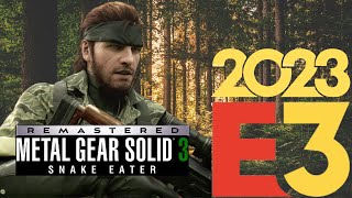 Metal Gear Solid 3 Remake E3 2023
