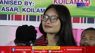 Karbi Anglong Idol season 4 winner Alisha Ingtipi aphan Koilamati arat atum pen karcho amai kedeng