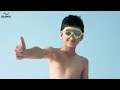 slovic swimming goggles for kids yellow