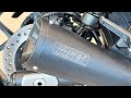 Vance and Hines exhaust on rebel 1100