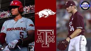 #3 Arkansas vs #5 Texas A&M Highlights (G2) | 2024 College Baseball Highlights