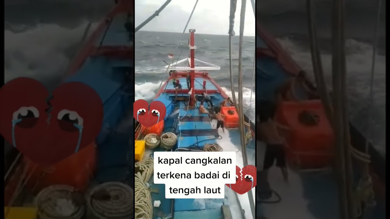 Di Hantam Ombak Besar,kapal Ikan #videoshorts #mancingtuna #nelayan ...