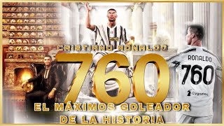 🔥 CRISTIANO supera a BICAN 🐐Llega a 760 Goles | YA es el MÁXIMO GOLEADOR HISTÓRICO |33 Trofeos 🏆
