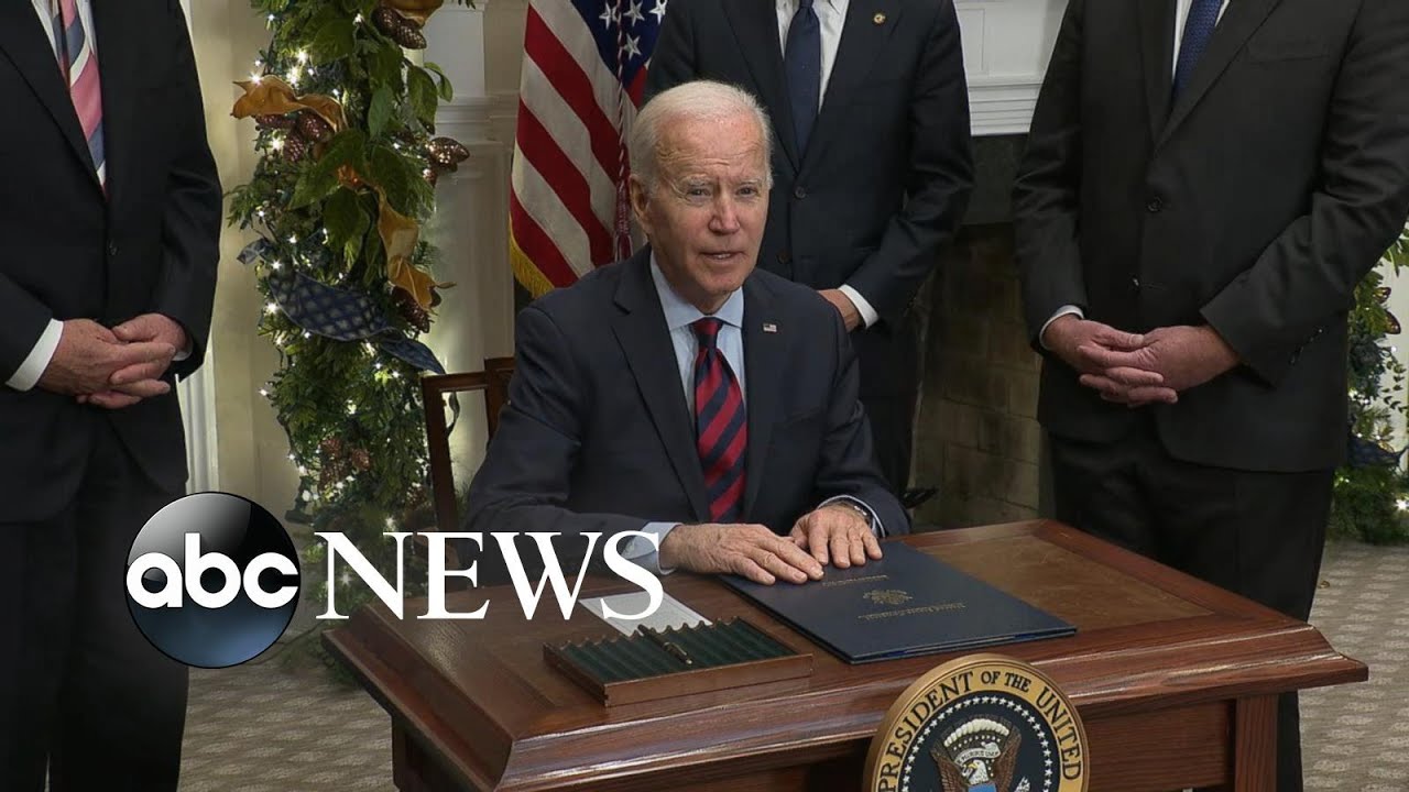 ABC News Live: Biden Signs Bill To Avert Rail Strike - YouTube