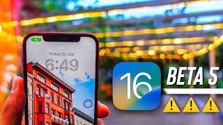 iOS 16 Beta 5 Release - ALL NEW FEATURES AND CHANGES (PREVIEW)