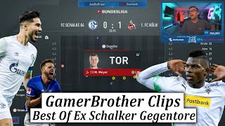 BEST OF GEGENTOR von EX-SCHALKE SPIELERN in der SCHALKE KARRIERE 😂🤣 | GamerBrother Clips
