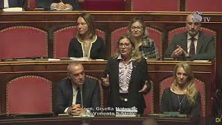 Gisella Naturale (M5S) Intervento aula Senato - 28/12/2022