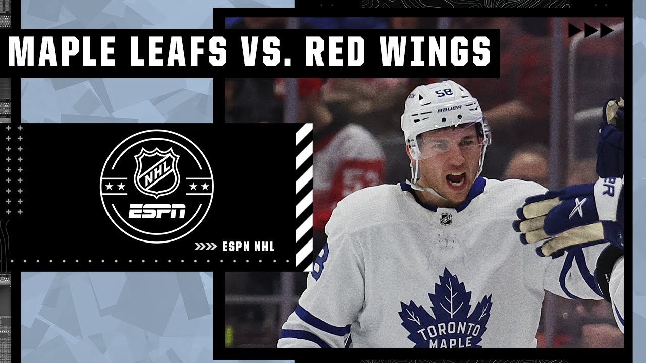 Toronto Maple Leafs At Detroit Red Wings | Full Game Highlights - YouTube