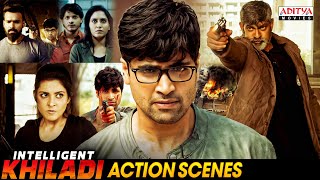Intelligent Khiladi Movie Action Scenes | Hindi Dubbed Movie | Adivi Sesh, Sobhita | Aditya Movies