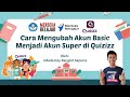 Cara Mengubah Akun Basic Menjadi Akun Super di Quizizz