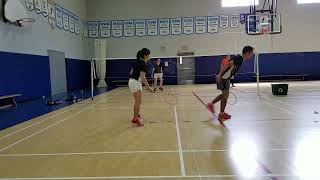 XD   Tournoi Lachine 2019   - Duc \u0026 Nhi vs Richard \u0026 Marie-Pier 1