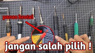 Rekomendasi solder terbaik, mulai harga 50rb - 1jt