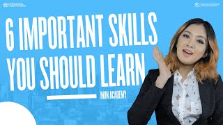 6 IMPORTANT Skills You SHOULD Learn | MUN Academy | Eps.  4