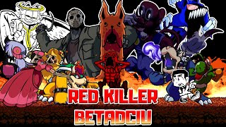 Red Killer But Every Turn A Different Cover Is Used (FnF Red Killer Betadciu)