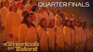 Angel City Chorale Powerful Choir Sings This Is Me   America's Got Talent 2018